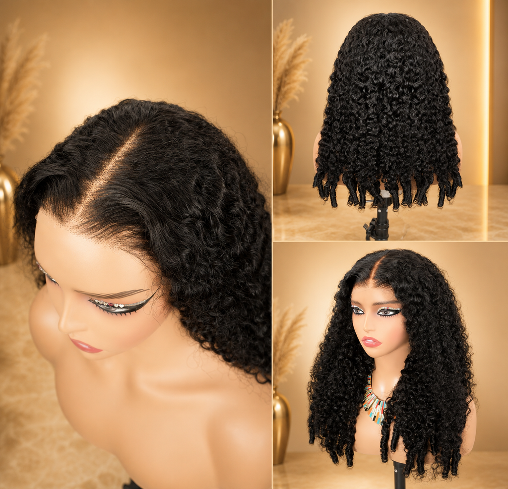 Nieuw Binnen | Luxe Deep Curly Lace Front Wig (24 inch)(gereserveerd)