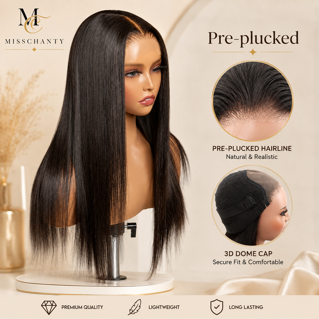Premium Sleek Straight Lace Front Wig (BINNENKORT ONLINE)